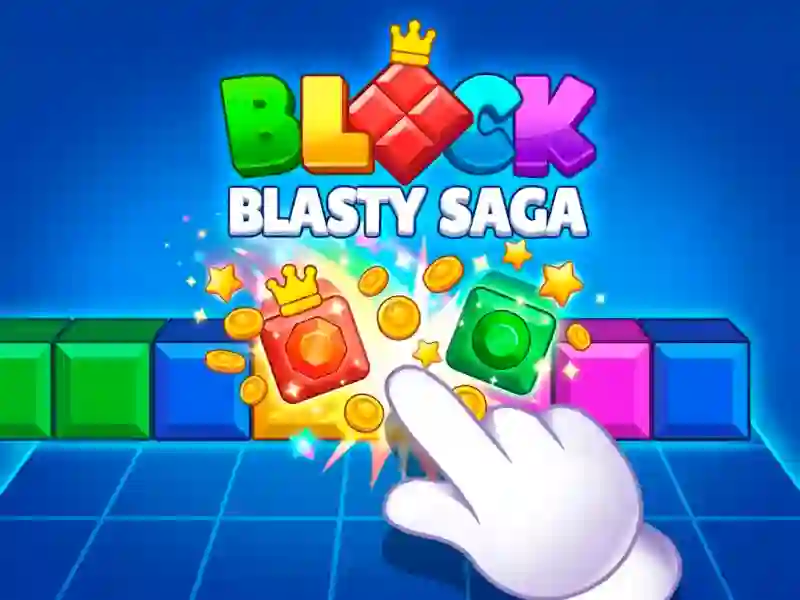 Igra Block Blasty Saga spletu