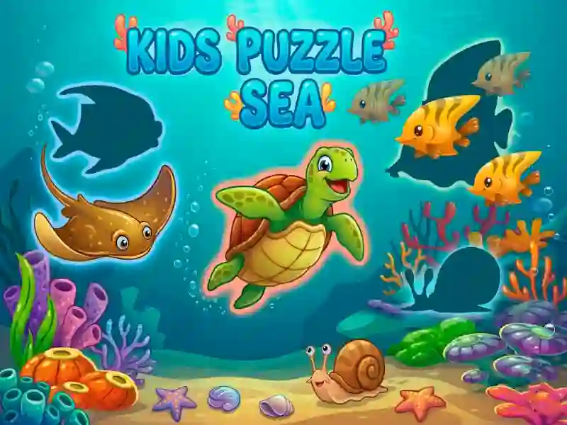 Igra Kids Puzzle Sea spletu