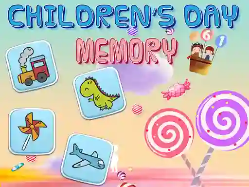 Igra Children's Day Memory spletu