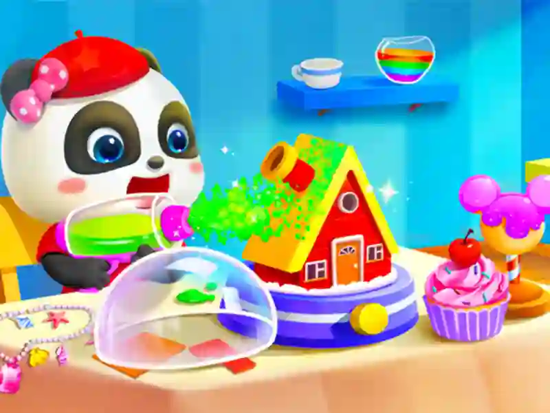 Igra Baby Panda Kids Crafts DIY spletu