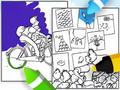 Igra Coloring Mees Kees spletu