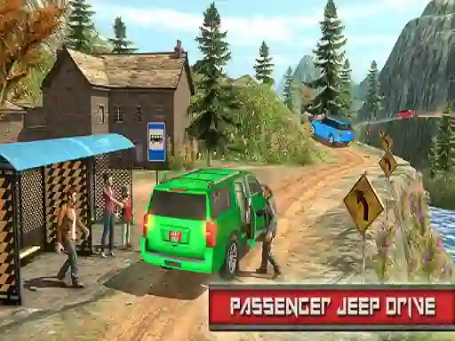 Igra Jeep Passeger Offroad Mountain Simulation Game spletu