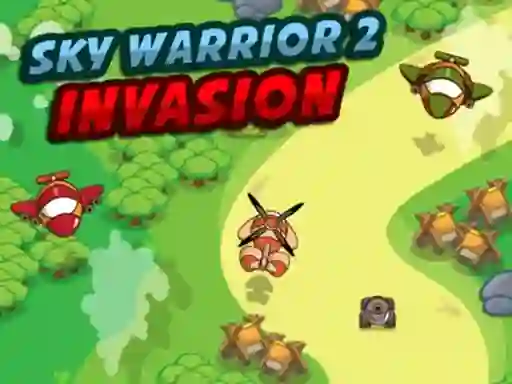 Igra Sky Warrior 2 Invasion spletu