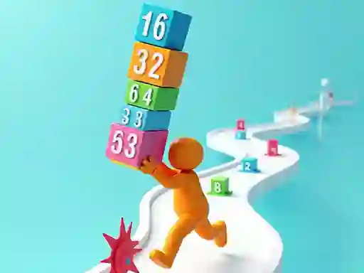 Igra Cube Stack 2048 spletu