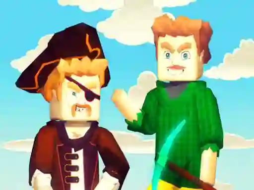 Igra Captain Minecraft spletu