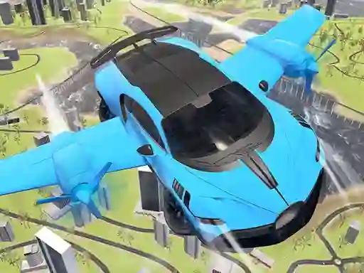 Igra Real Sports Flying Car 3d spletu