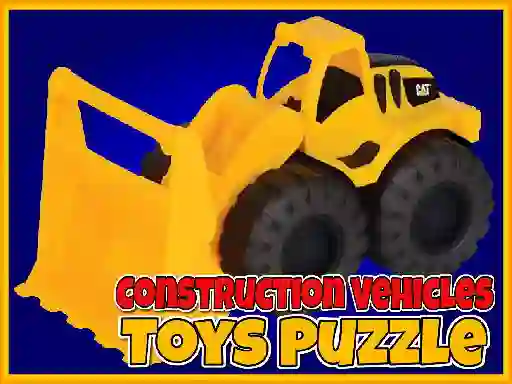 Igra Construction Vehicles Toys Puzzle spletu