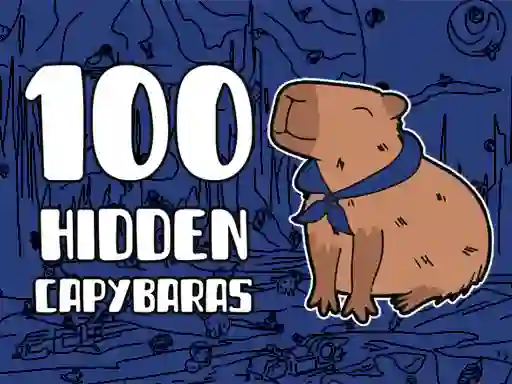 Igra 100 Hidden Capybaras spletu