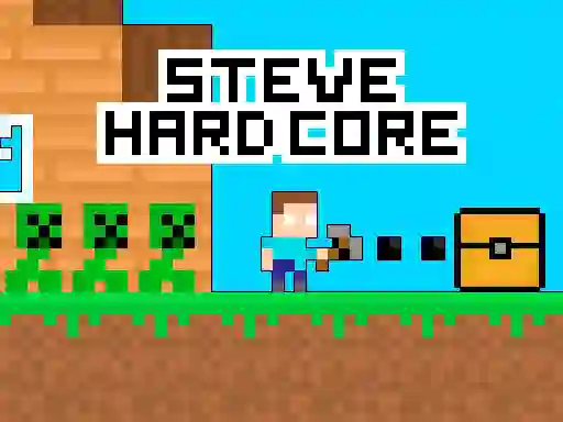 Igra Steve Hard Core spletu