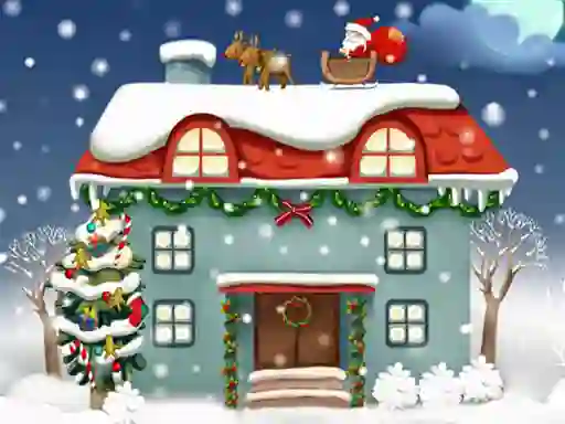 Igra Christmas Rooms Differences spletu