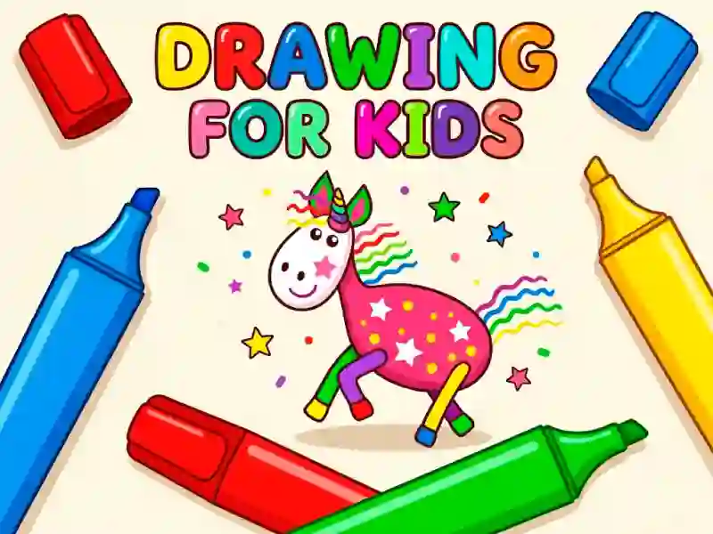 Igra Drawing For Kids spletu