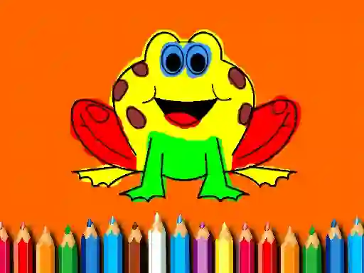 Igra Back To School: Frog Coloring Book spletu