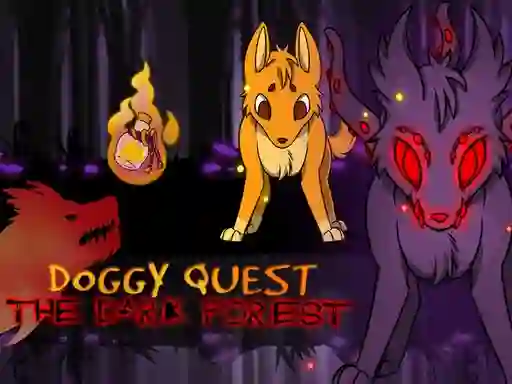 Igra Doggy Quest The Dark Forest spletu