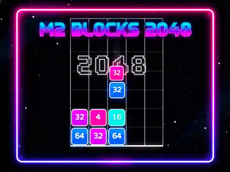 Igra M2 Blocks 2048 spletu