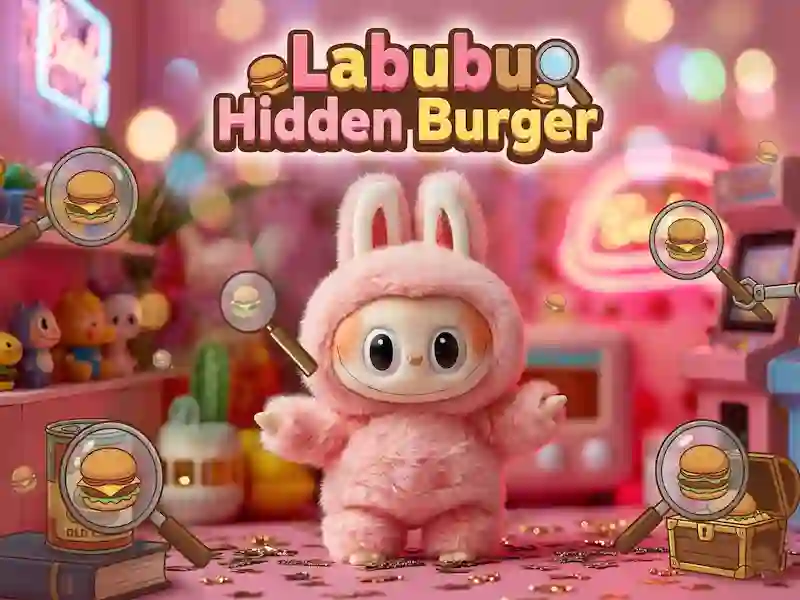 Igra Labubu Hidden Burger spletu