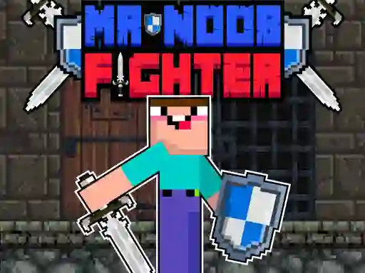 Igra Mr Noob Fighter spletu