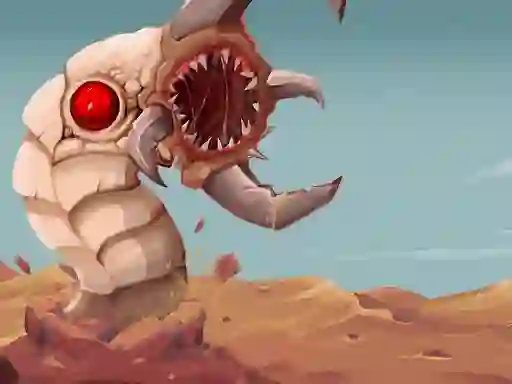 Igra Deep Worm spletu