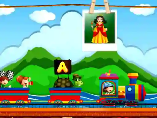 Igra Alphabetic train spletu