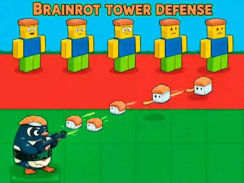 Igra Brainrot Tower Defense spletu