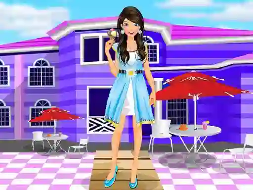 Igra Summer Vacation Dressup spletu