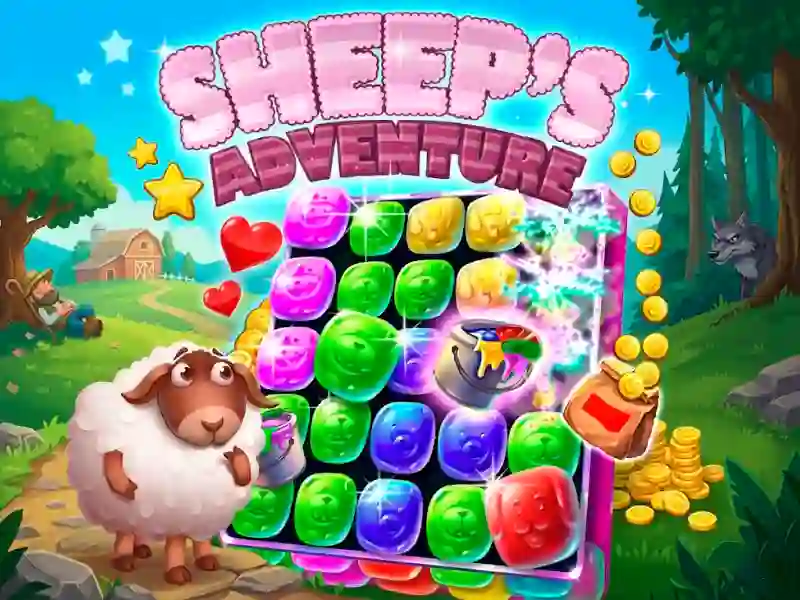 Igra Sheeps Adventure spletu