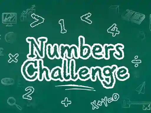 Igra Numbers Challenge spletu