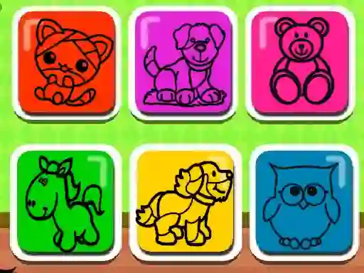 Igra Easy Kids Coloring Game spletu