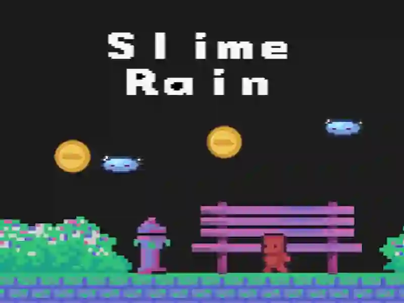 Igra Slime Rain spletu