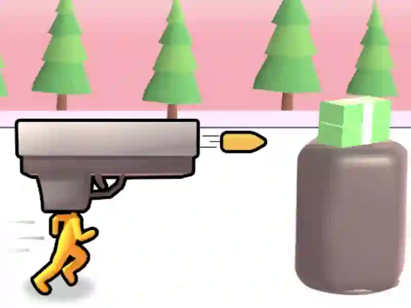 Igra Gun Head Run spletu