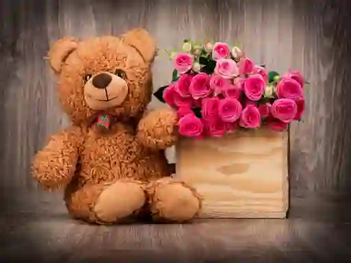 Igra Cute Teddy Bears Puzzle spletu