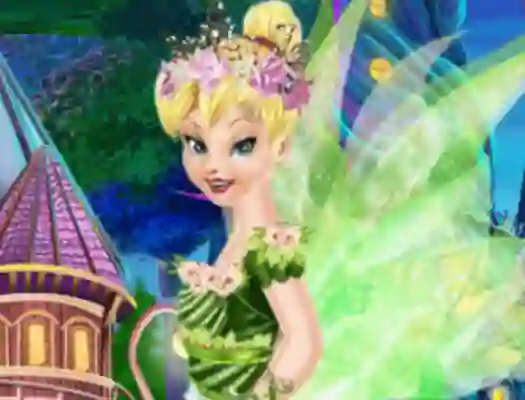 Igra Forest fairy dressup spletu