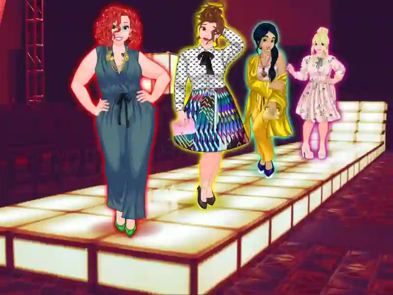 Igra Princesses Runway Plus spletu