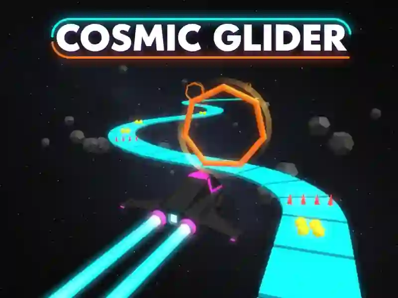 Igra Cosmic Glider spletu