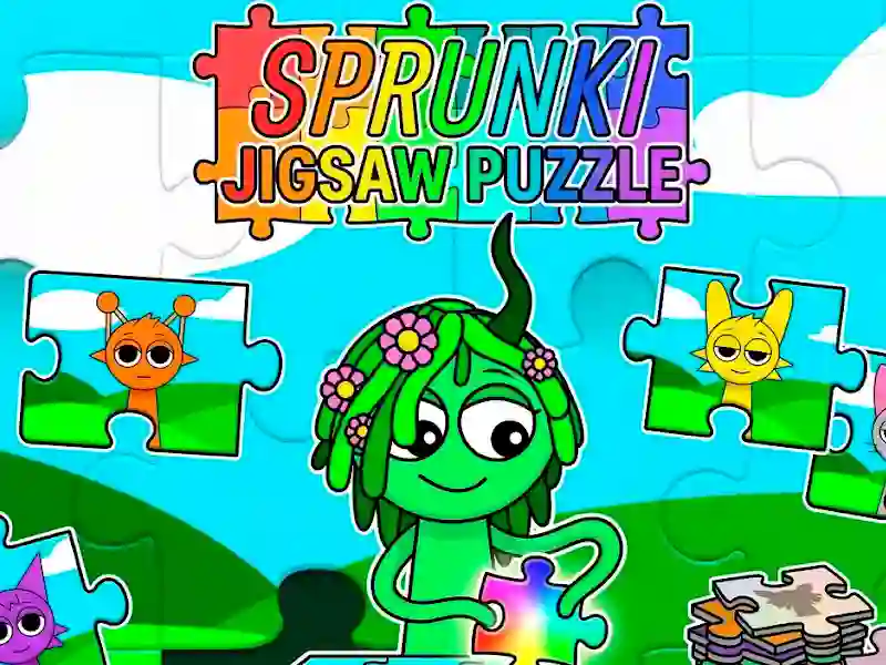 Igra Sprunki Jigsaw Puzzle spletu
