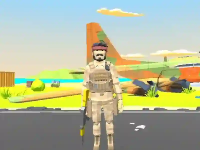 Igra Commando Arcade Shooter spletu