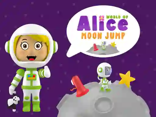 Igra World of Alice Moon Jump spletu