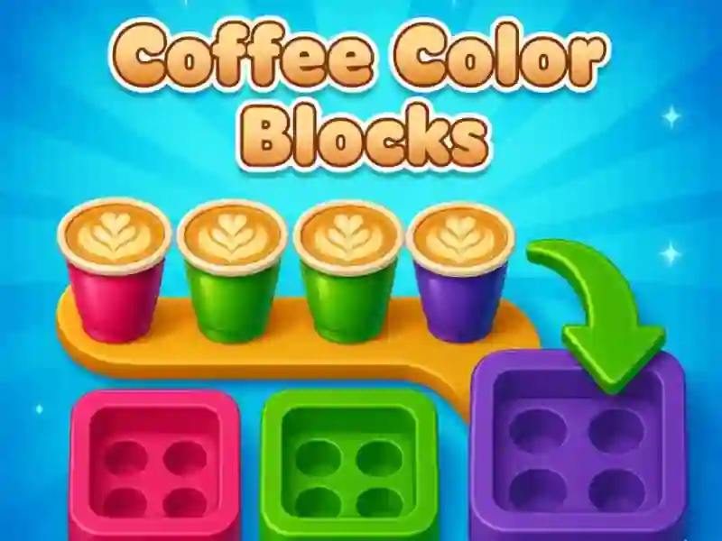 Igra Coffee Color Blocks spletu