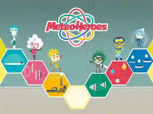 Igra Meteoheroes spletu