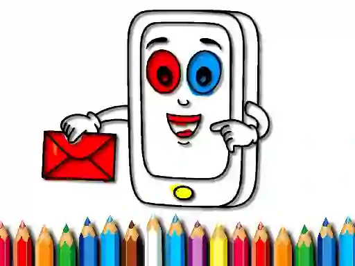 Igra Mobile Phone Coloring Book spletu