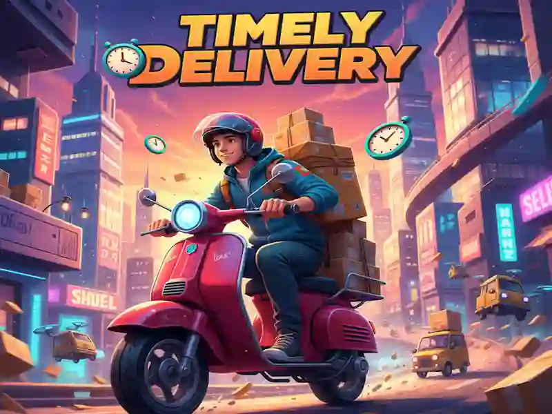 Igra Timely Delivery spletu