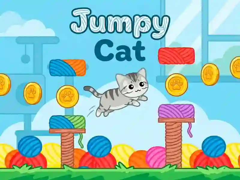 Igra Jumpy Cat spletu