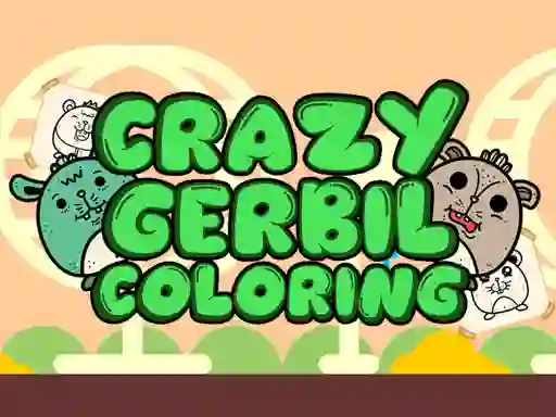 Igra Crazy Gerbil Coloring spletu