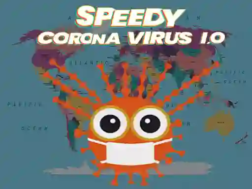 Igra Speedy Corona Virus.io spletu