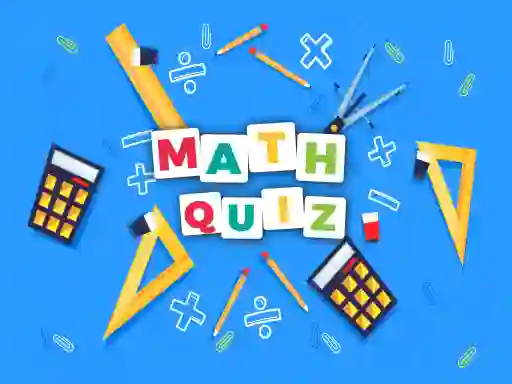 Igra Math Quiz Game spletu
