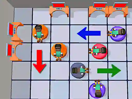 Igra Lazy Workers spletu