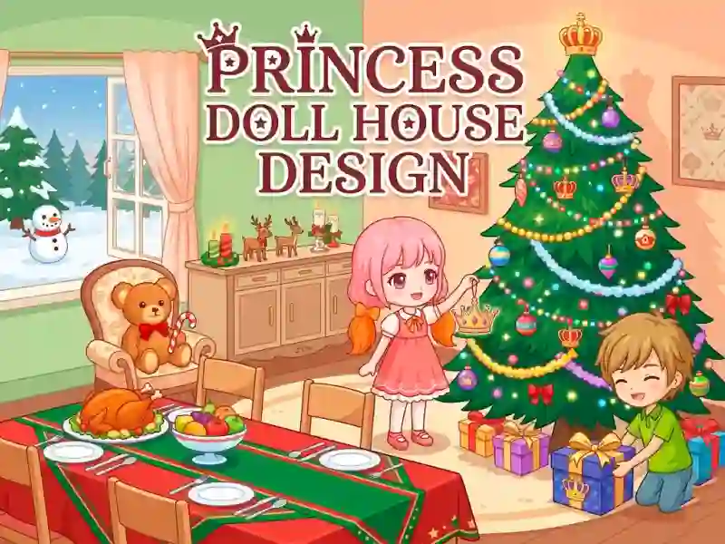 Igra Princess Doll House Design spletu