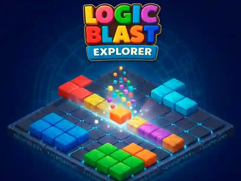 Igra Logic Blast Explorer spletu