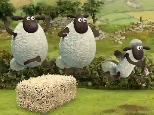 Igra Shaun the Sheep Alien Athletics spletu