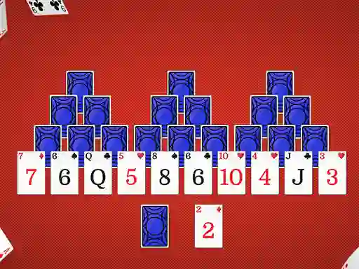Igra Tripeaks Solitaire spletu