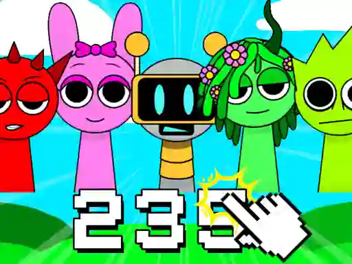 Igra Sprunki Clicker Game spletu